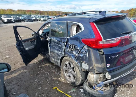 2018 Honda Cr-V Ex-L/Ex-L Navi from USA, damaged, VIN 7FARW2H80JE094562